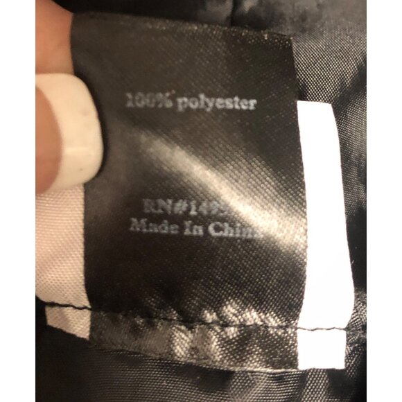 Move U Windbreaker Mens Size XL Black Teal Grey Hoodie Jacket Athleisure - Picture 6 of 7